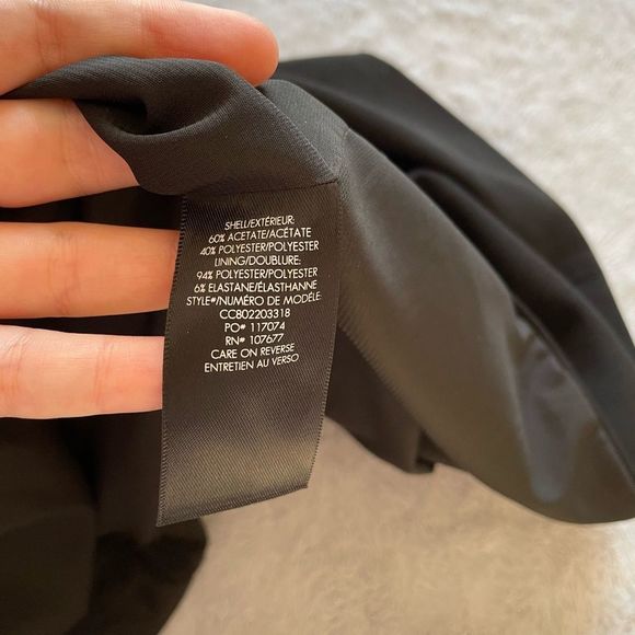 Alice + Olivia - Black Mini Skirt - size 12 - Picture 2 of 8